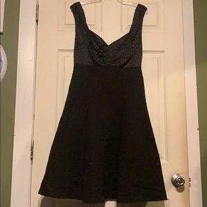 Torrid Black Polka Dot Miranda Swing Dress